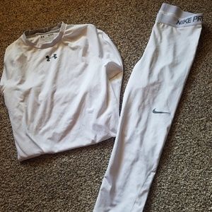 Nike/under armour compression lot